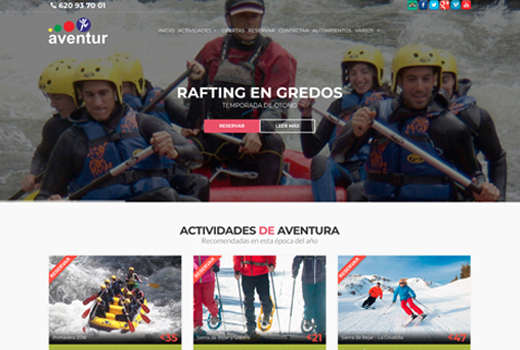 Diseño y Programación Web Aventur