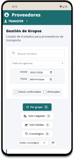 Funcionamiento de la App para Gestión de Actividades y Excursiones Turísticas
