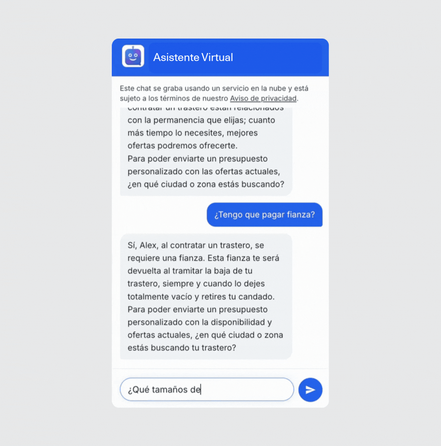 Galería Imagen Chatbot de Atención al Cliente 3