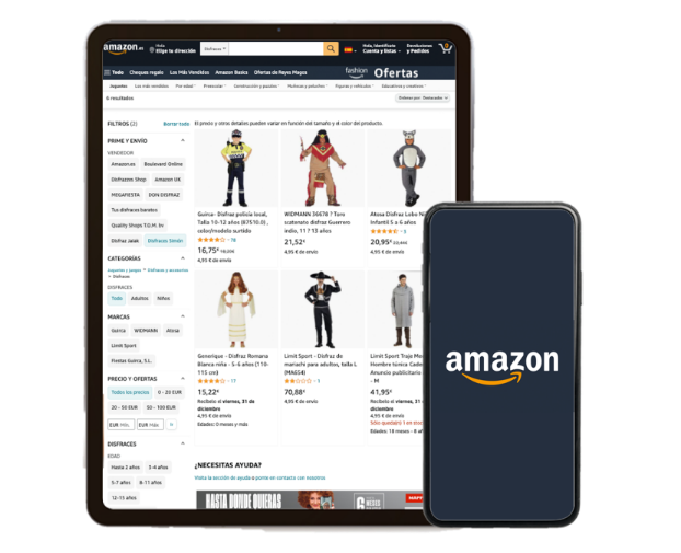 Módulo de conexión con marketplace de Amazon