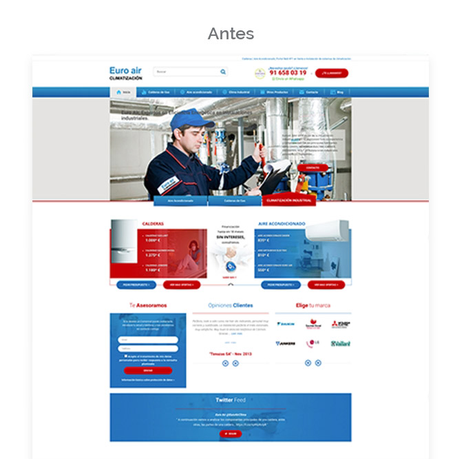 Caso de Estudio EuroAir Antes y Después