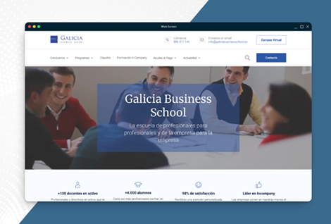 Caso de Estudio: Galicia Business School
