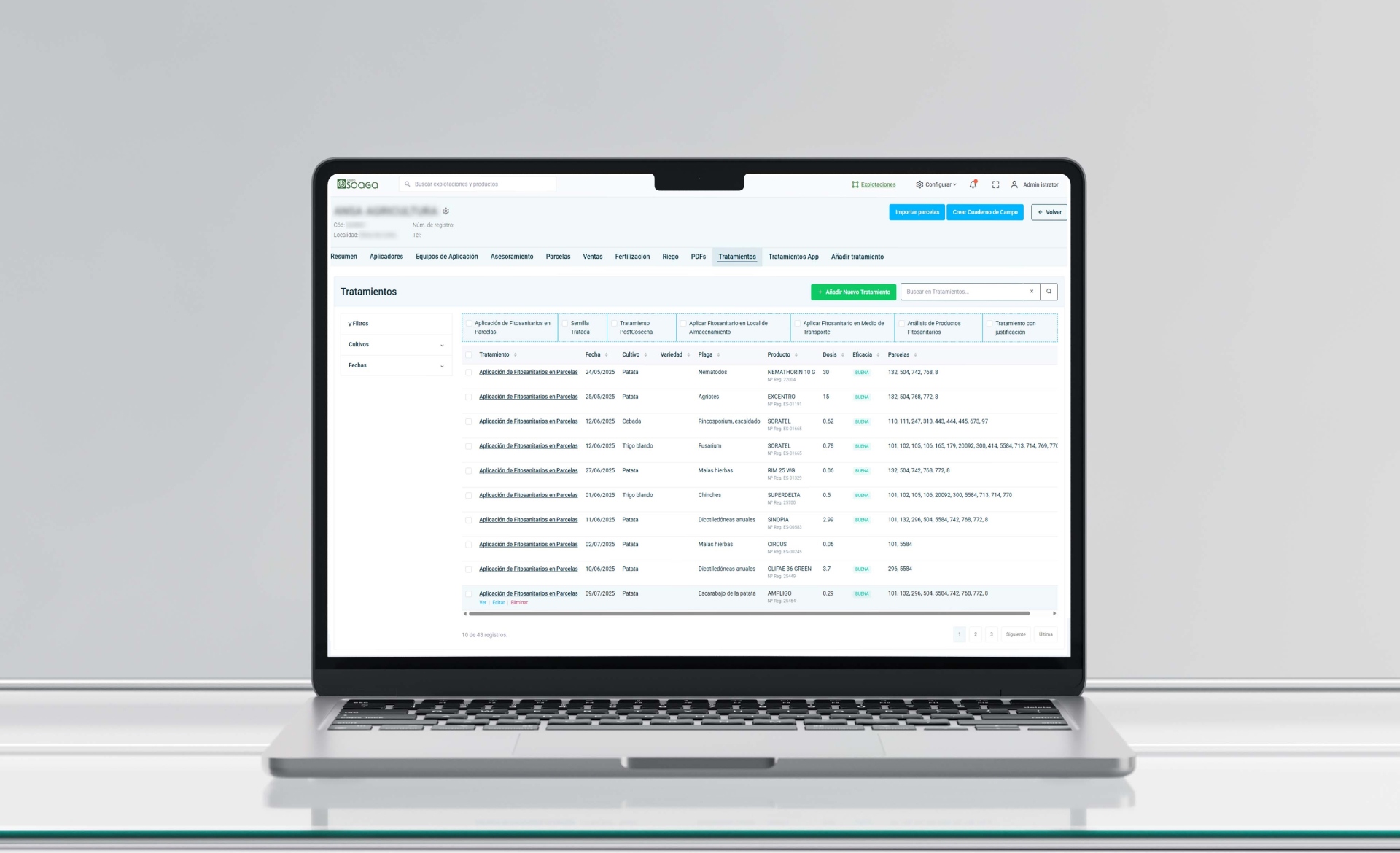 Nuestra solución para Soaga