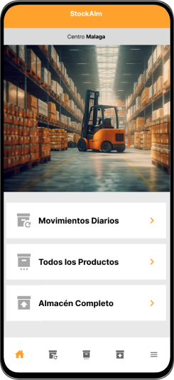 Funcionamiento de la App StockAlm