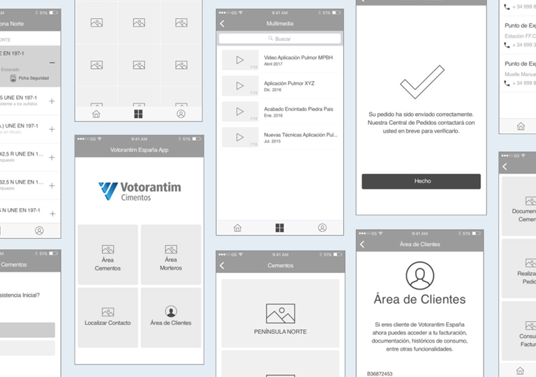 Proceso de Trabajo. Wireframes