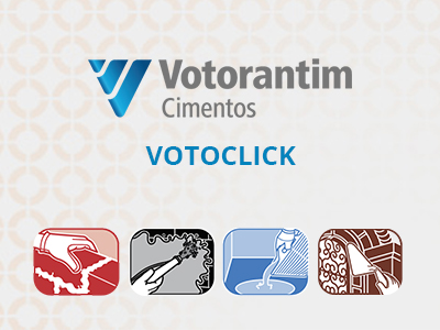 App VotoClick. Votorantim Cimentos.